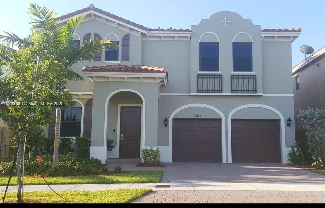 Real estate property located at 15282 173rd Ln, Miami-dade, Venetian Parc West, Miami, FL
