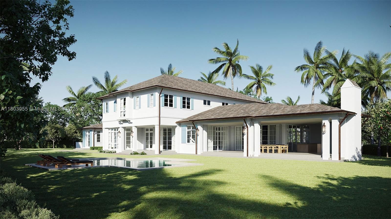 Real estate property located at 8290 La Rampa St, Miami-dade, Cocoplum Sec 1, Coral Gables, FL