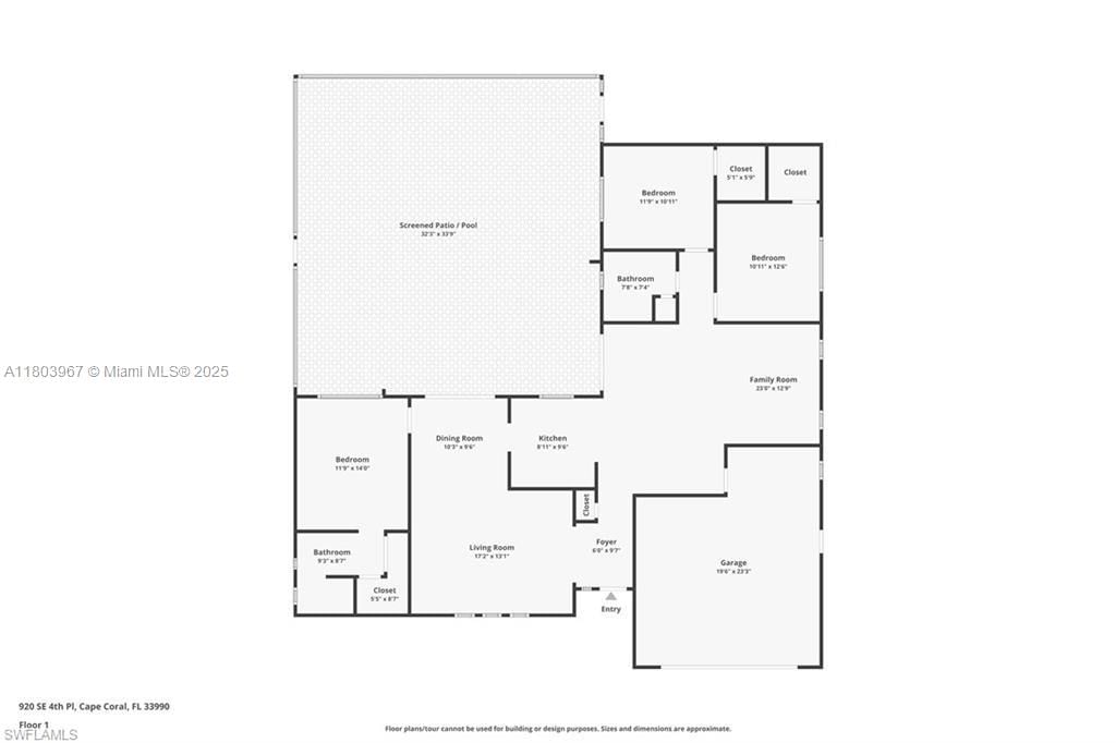 Real estate property located at 920 4th Pl, Lee, Cape Coral, Cape Coral, FL