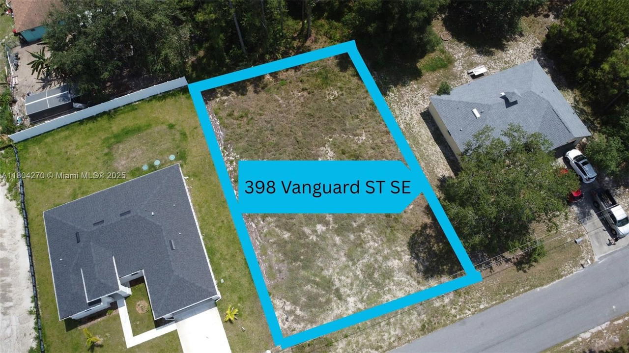 Real estate property located at 398 Vanguard ST SE, Brevard, Port Malabar Unit 25, Palm Bay, FL
