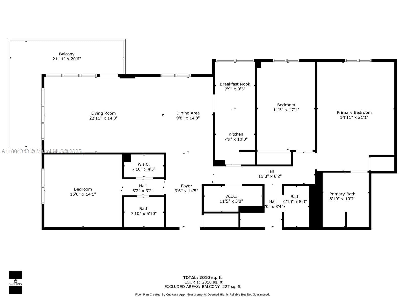 Real estate property located at 301 174th St #1503, Miami-dade, Winston Towers 500 Condo, Sunny Isles Beach, FL