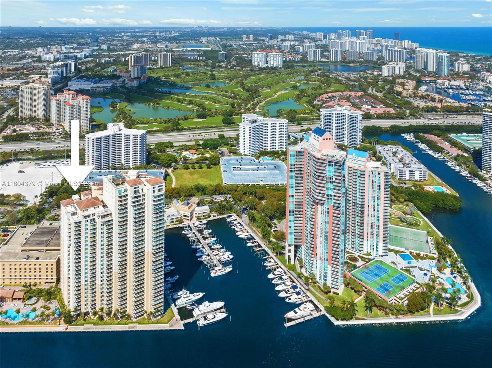 Real estate property located at 3330 190th St #717, Miami-dade, Aventura Marina Condo Num, Aventura, FL