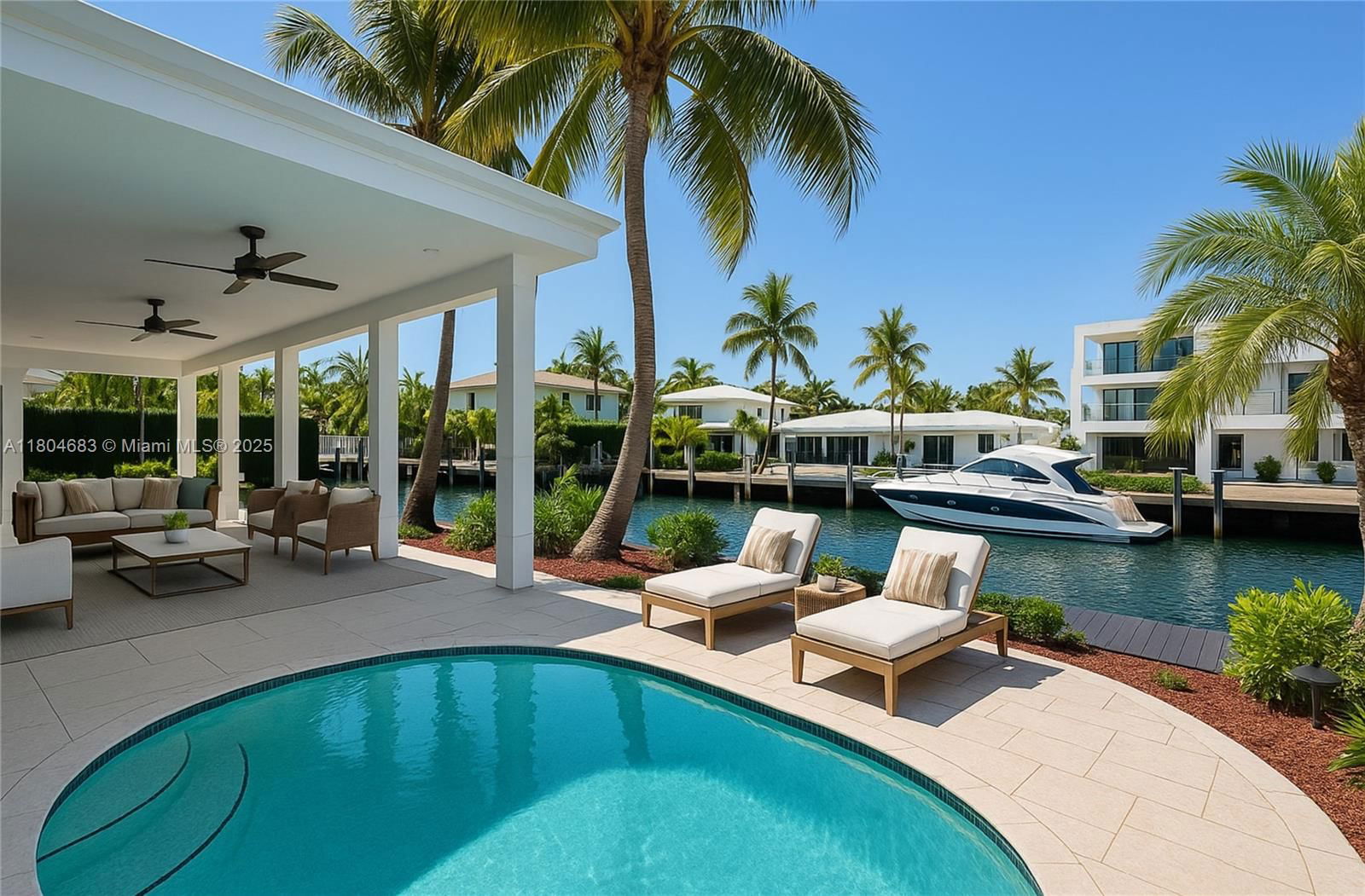 Real estate property located at 2341 KEYSTONE, Miami-dade, Keystone Island, North Miami, FL