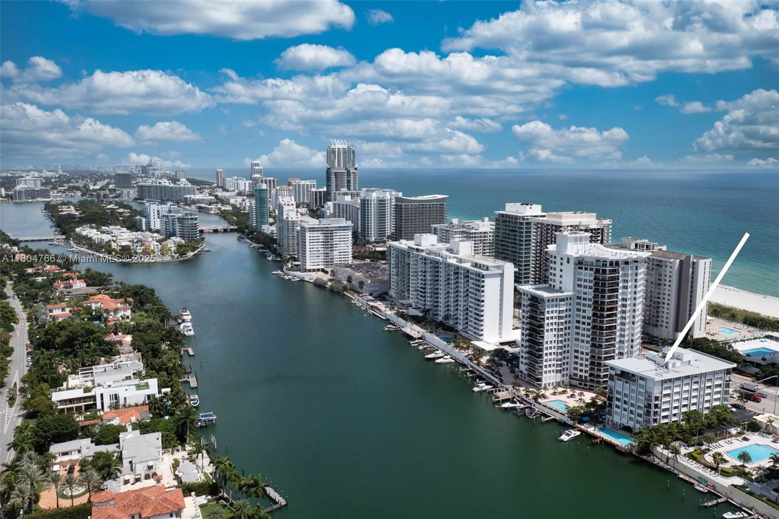 Real estate property located at 5640 Collins Ave #8B, Miami-dade, The Ashley, Miami Beach, FL