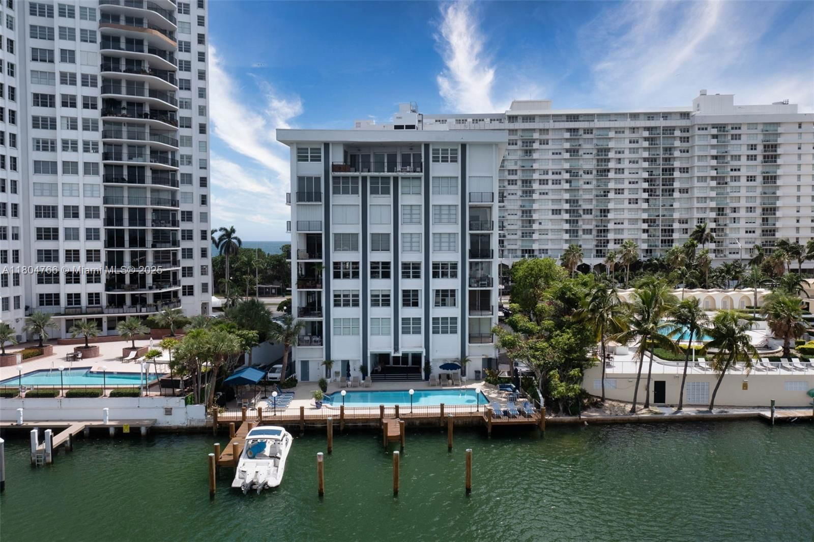 Real estate property located at 5640 Collins Ave #8B, Miami-dade, The Ashley, Miami Beach, FL