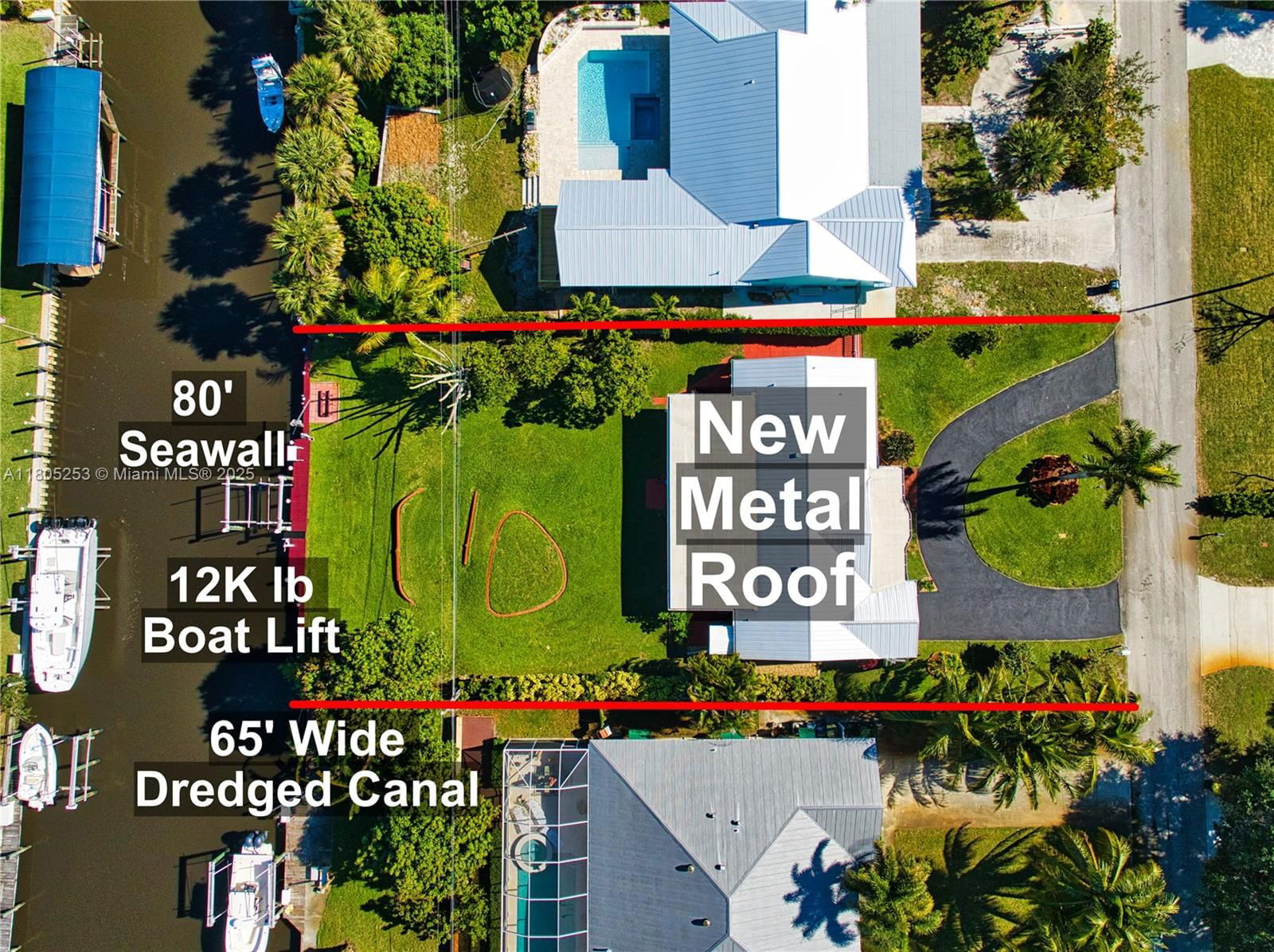 Real estate property located at 508 South Carolina Dr, Martin, Palmetto Harbor, Stuart, FL
