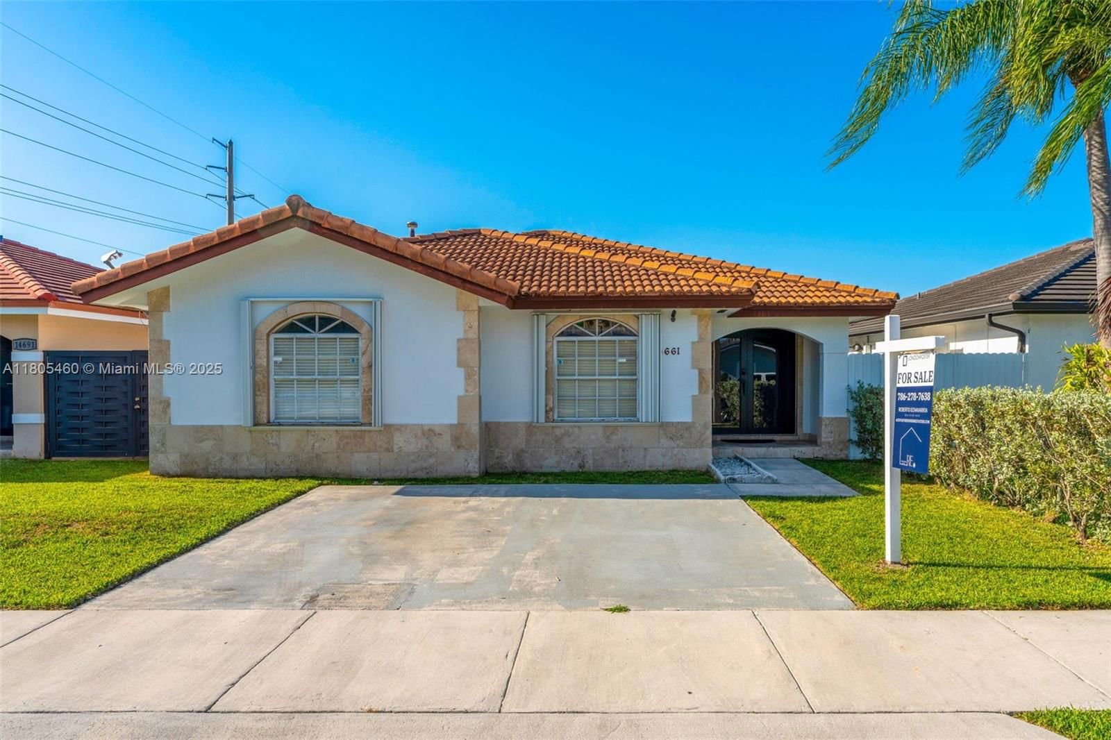 Real estate property located at 14661 168th Ter, Miami-dade, Southwind Point, Miami, FL
