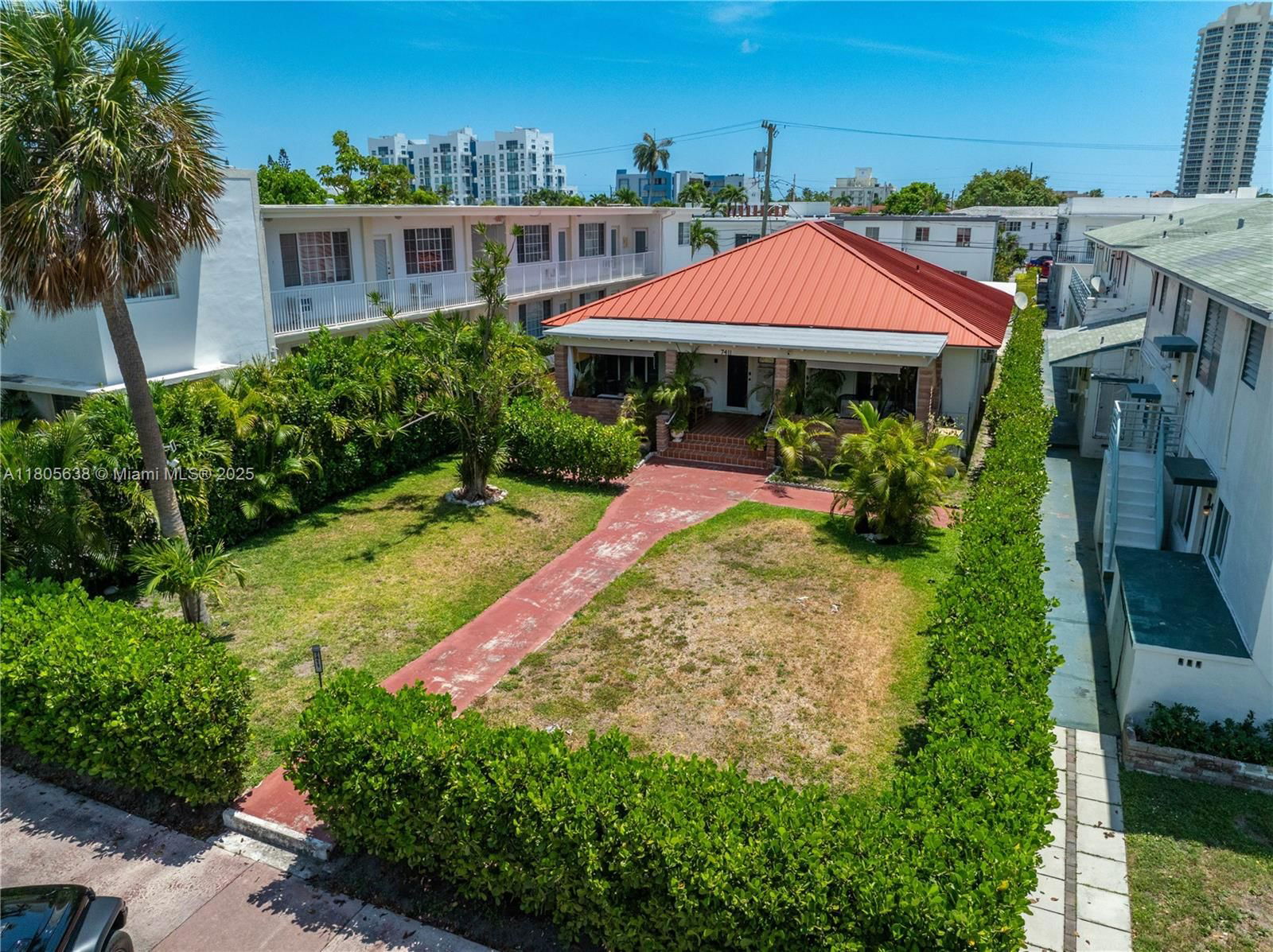 Real estate property located at 7411 Carlyle Ave, Miami-dade, Harding Townsite, Miami Beach, FL