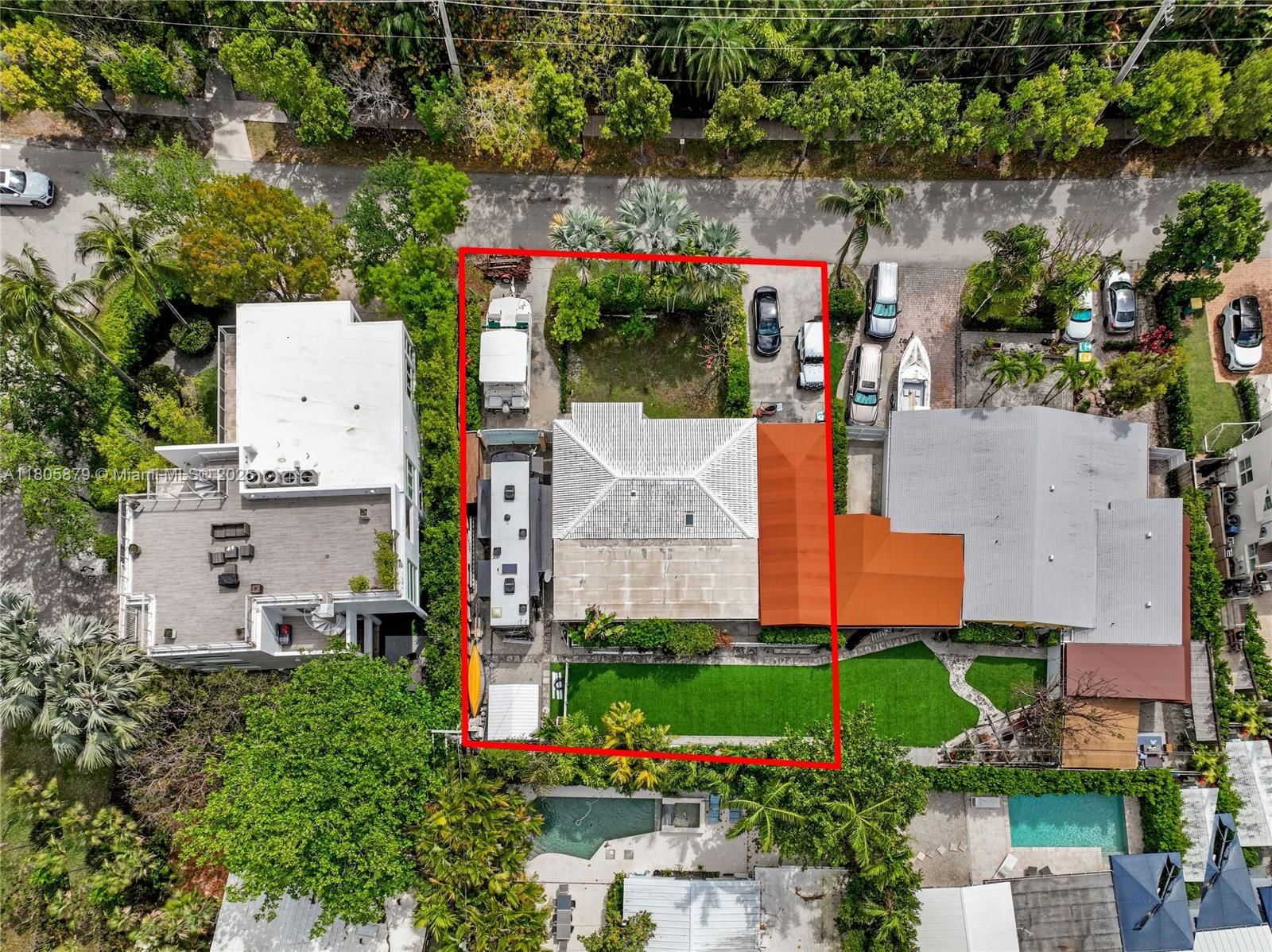 Real estate property located at 250 Fernwood Rd, Miami-dade, Tropical Isle Homes Sub 4, Key Biscayne, FL