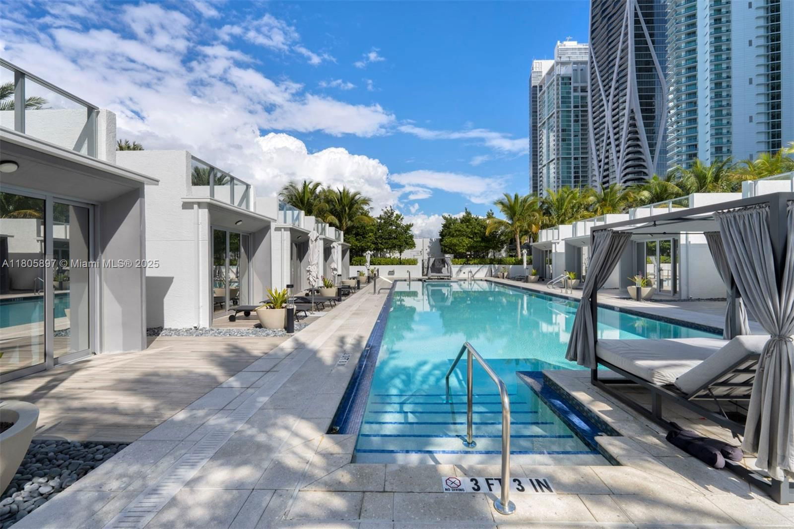 Real estate property located at 851 1st Ave #3011, Miami-dade, Paramount Miami Worldcent, Miami, FL