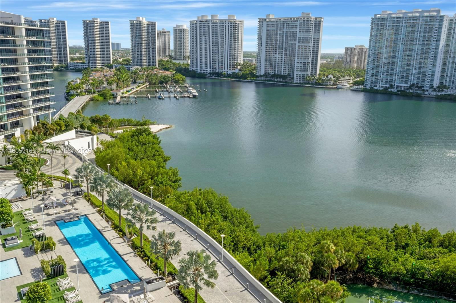 Real estate property located at 5500 Island Estates Dr #1404 & 1405N, Miami-dade, Prive Condo, Aventura, FL