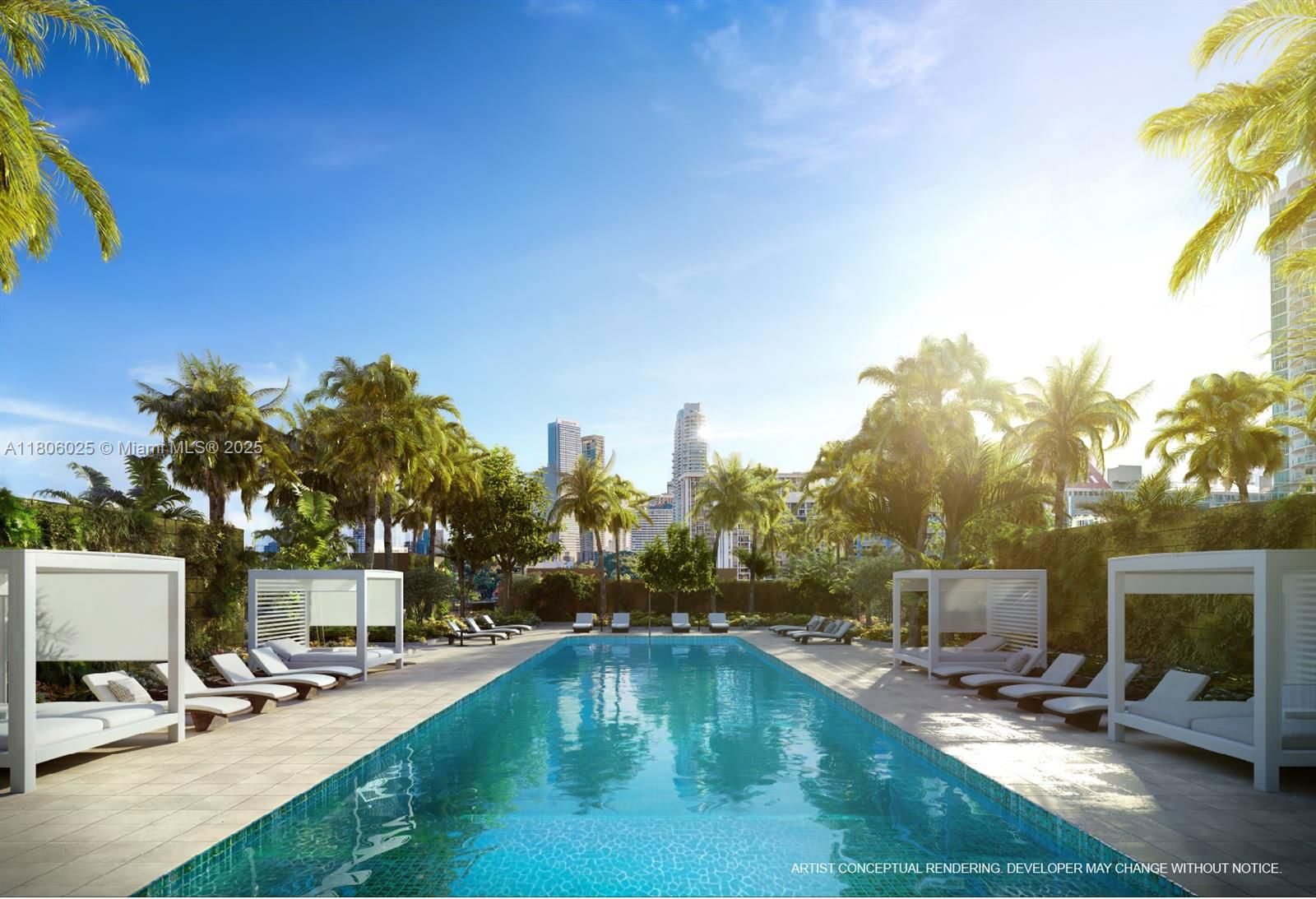 Real estate property located at 2200 Brickell Ave #208, Miami-dade, 2200 Brickell, Miami, FL