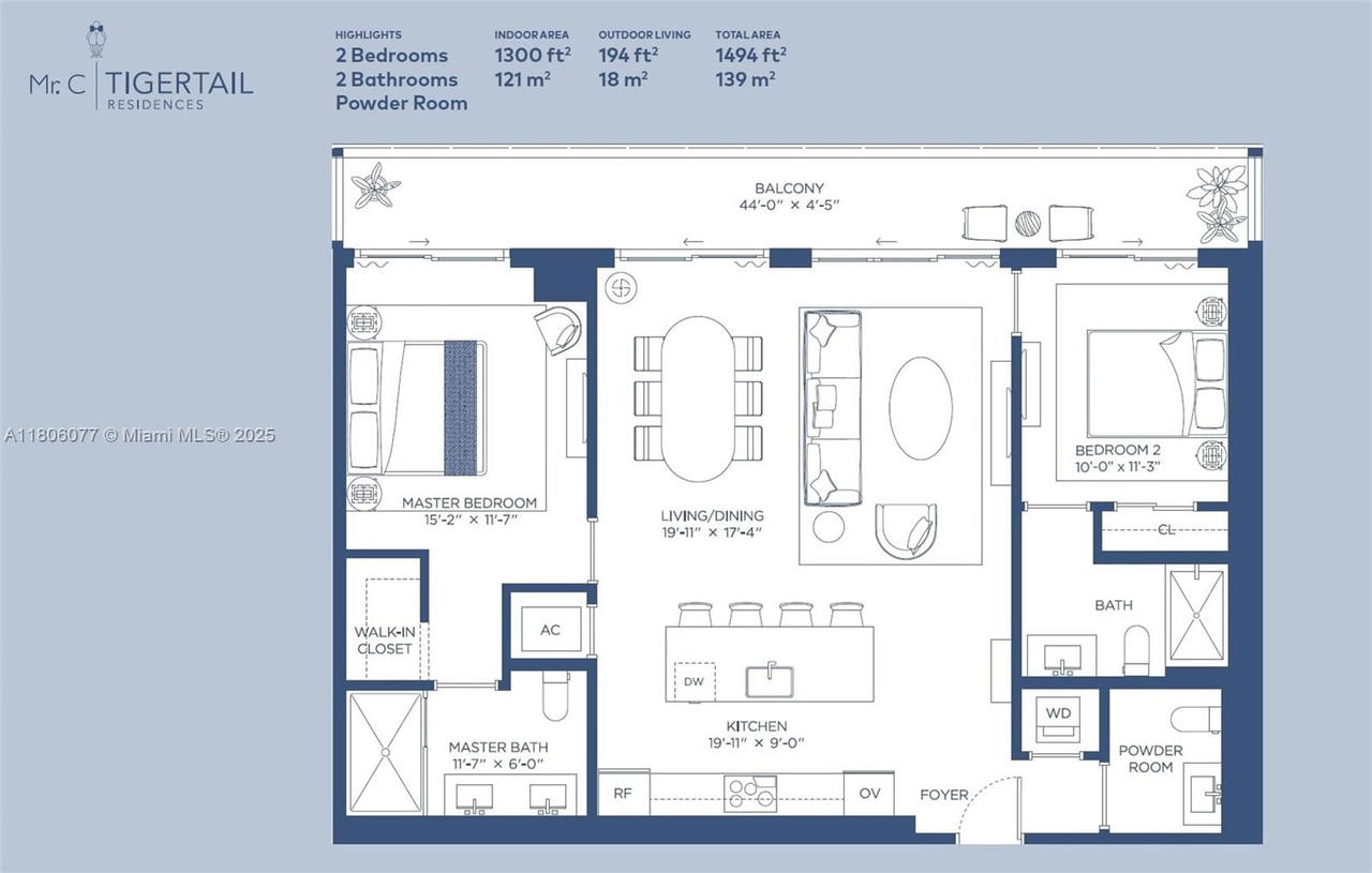 Real estate property located at 2678 Tigertail Ave #713, Miami-dade, 2678 Tigertail Condo, Miami, FL
