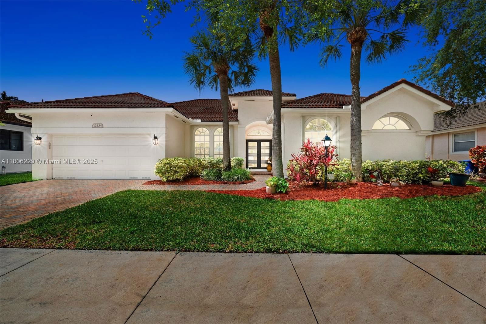 Real estate property located at 12834 21st St, Broward, Pembroke Falls - Phase 1, Pembroke Pines, FL