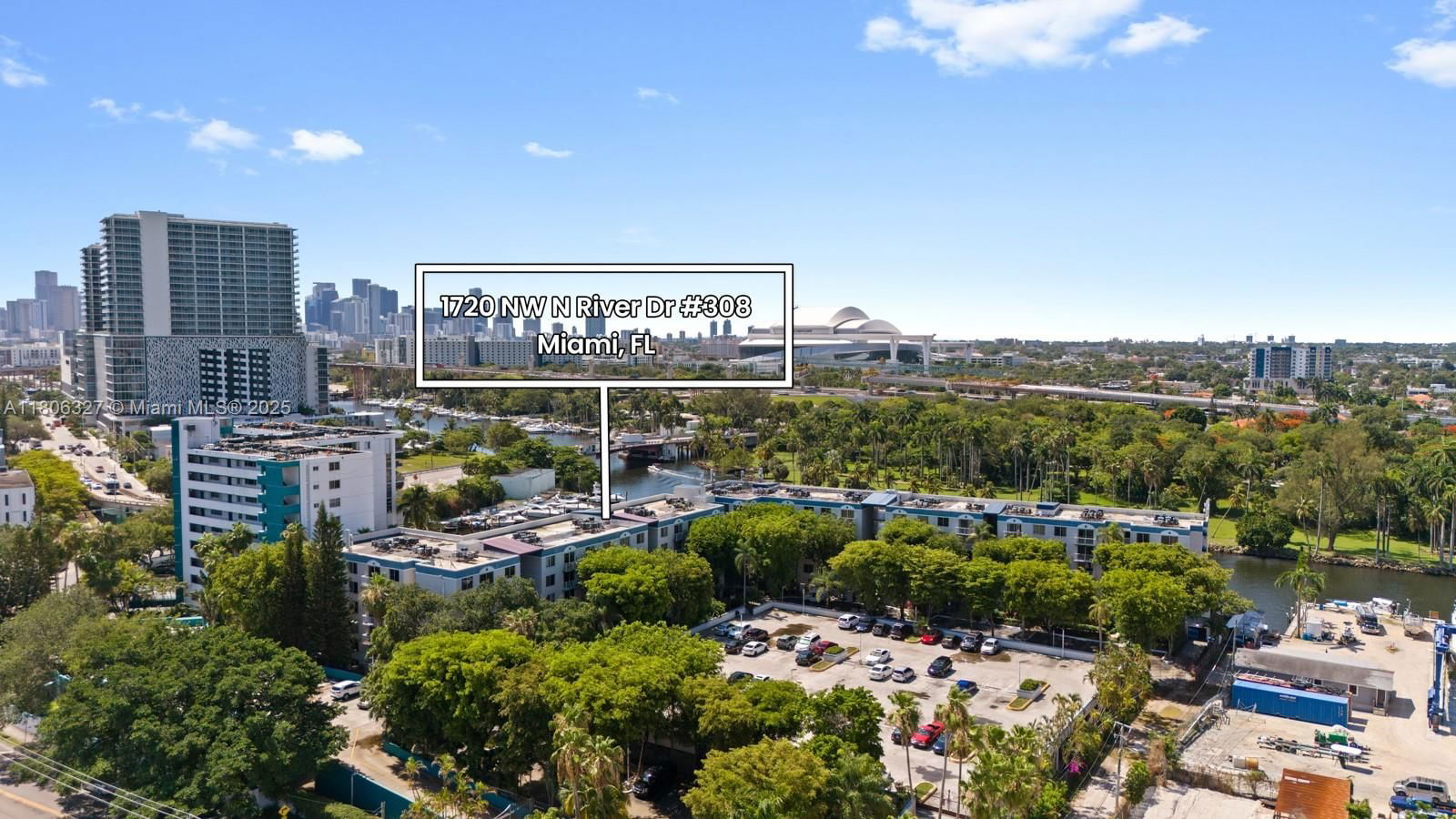 Real estate property located at 1720 N River Dr #308, Miami-dade, Serenity On The River Con, Miami, FL