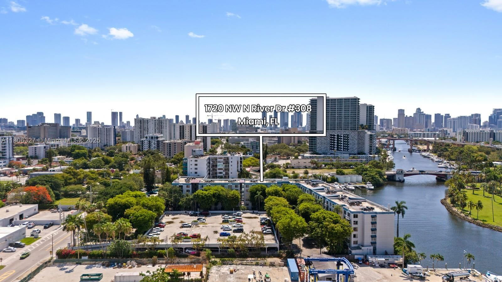 Real estate property located at 1720 N River Dr #308, Miami-dade, Serenity On The River Con, Miami, FL