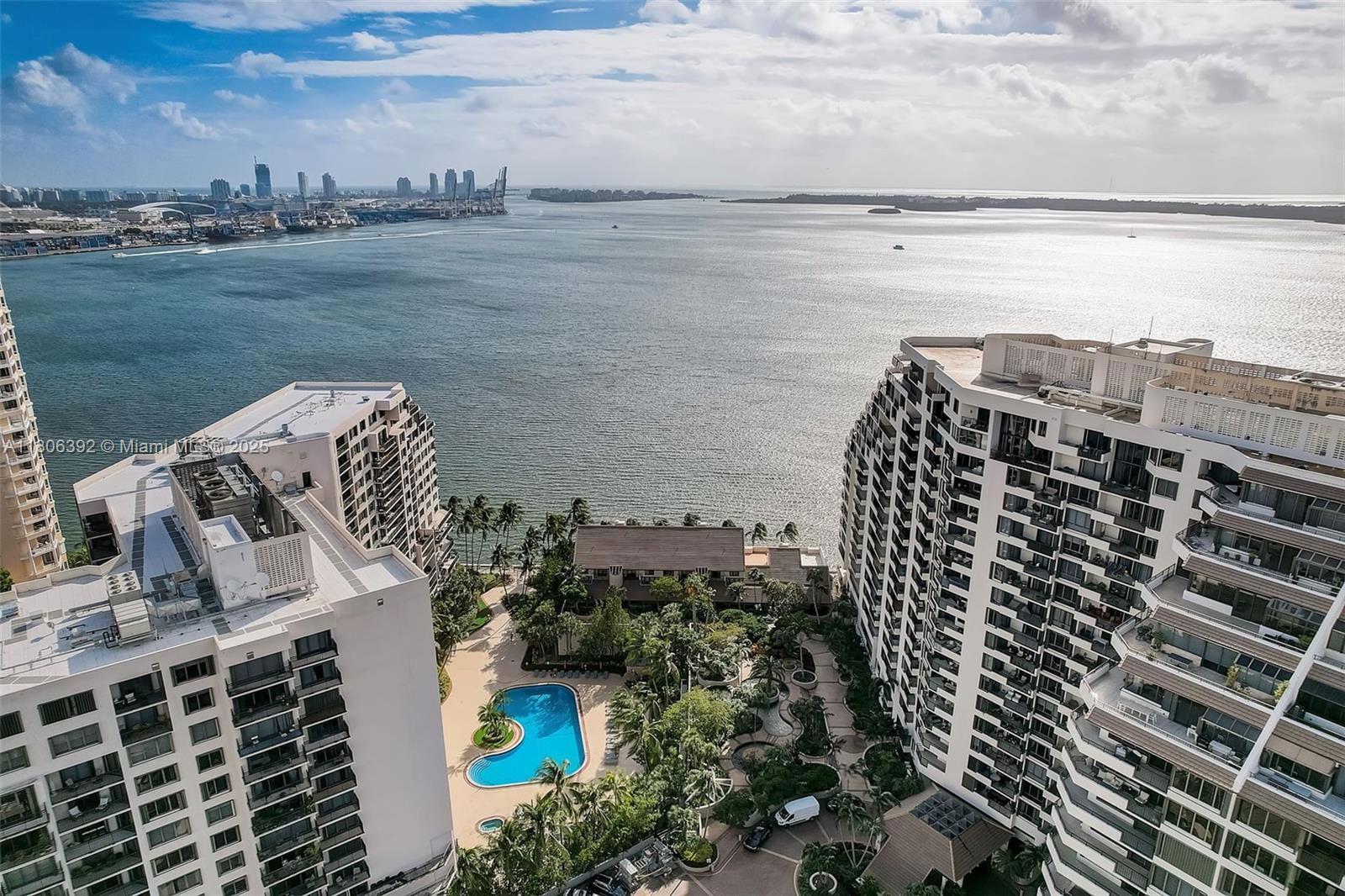 Real estate property located at 520 Brickell Key Dr A604, Miami-dade, Brickell Key One Condo, Miami, FL