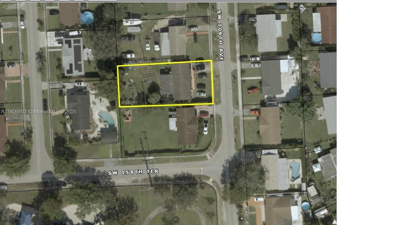 Real estate property located at 15600 106th Ave, Miami-dade, Fairway Ests Sec Five, Miami, FL