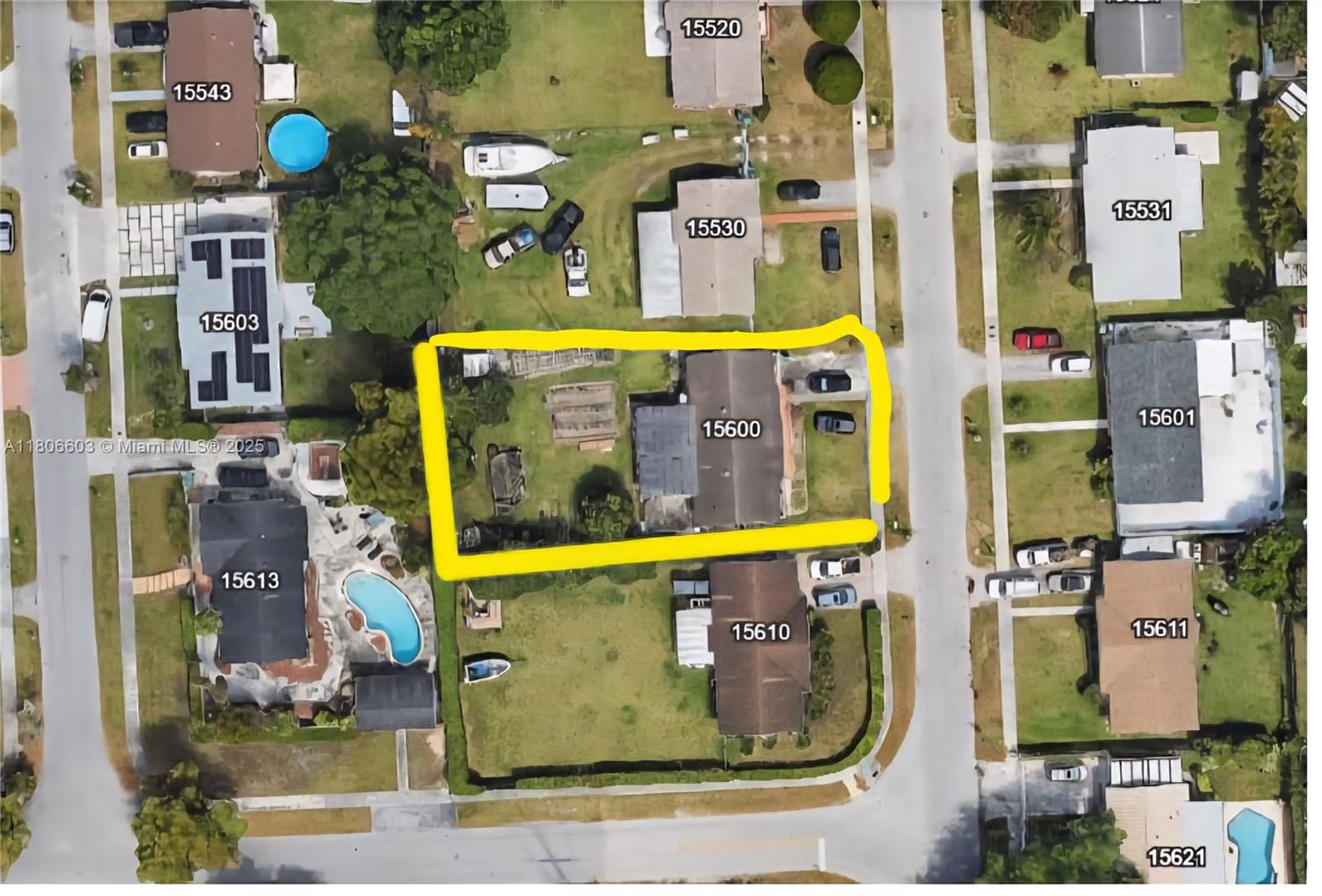 Real estate property located at 15600 106th Ave, Miami-dade, Fairway Ests Sec Five, Miami, FL