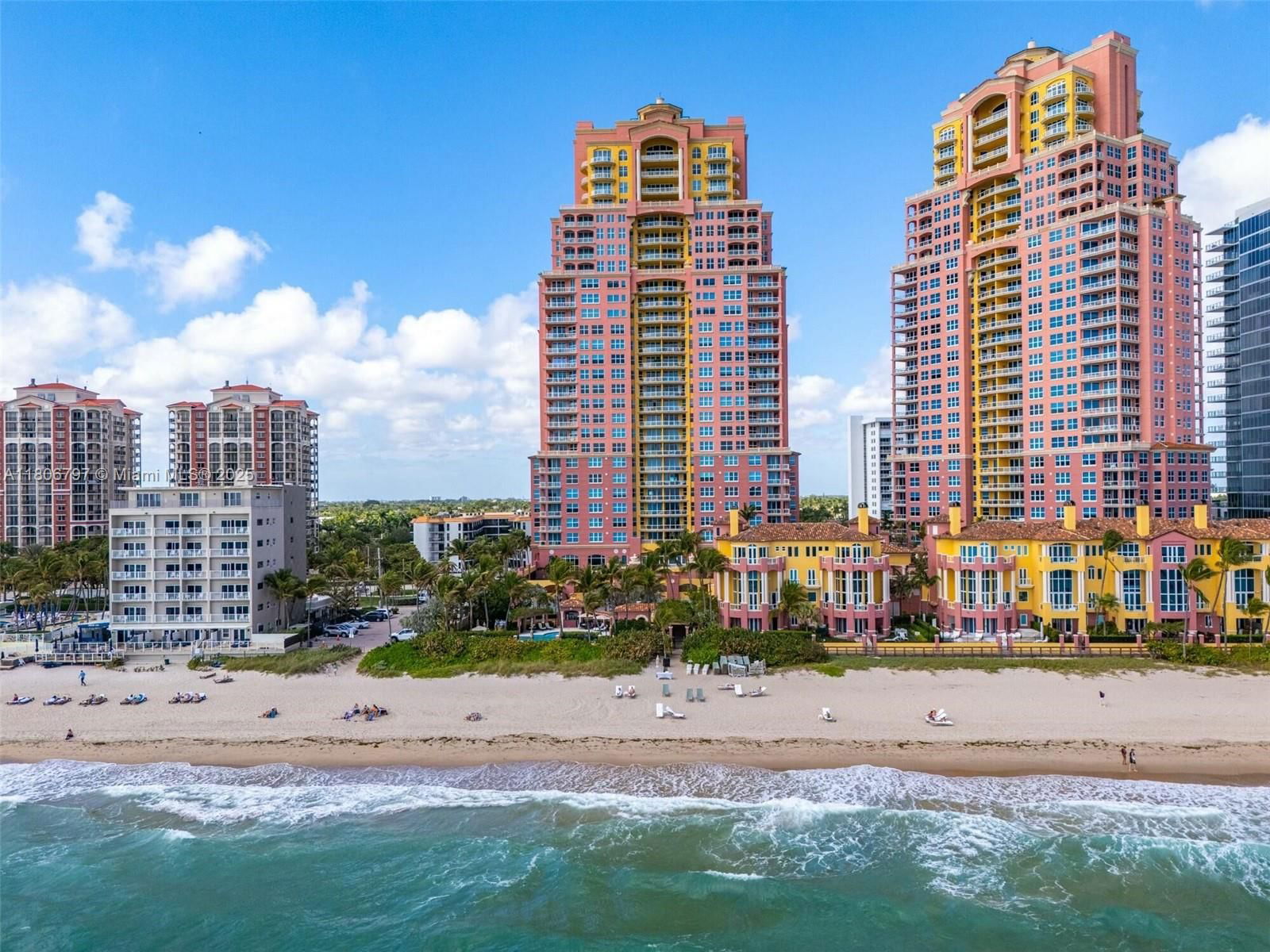 Real estate property located at 2100 Ocean Blvd #5B, Broward, Palms Tower One Condo, Fort Lauderdale, FL