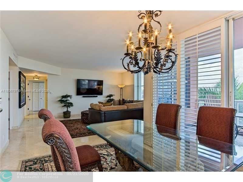 Real estate property located at 2100 Ocean Blvd #5B, Broward, Palms Tower One Condo, Fort Lauderdale, FL
