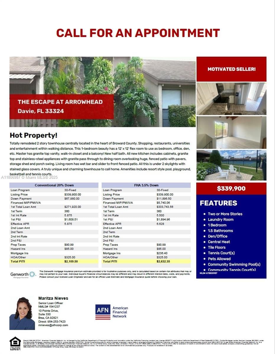 Real estate property located at 8015 21st Ct, Broward, Arrowhead Golf And Tennis, Davie, FL