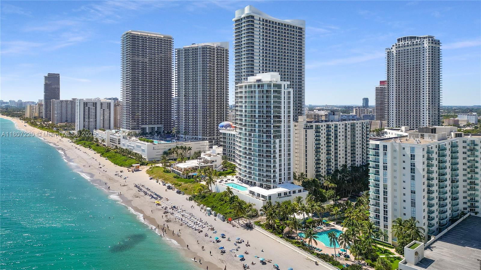 Real estate property located at 4001 Ocean Dr #3P, Broward, Sian Ocean Residences Con, Hollywood, FL
