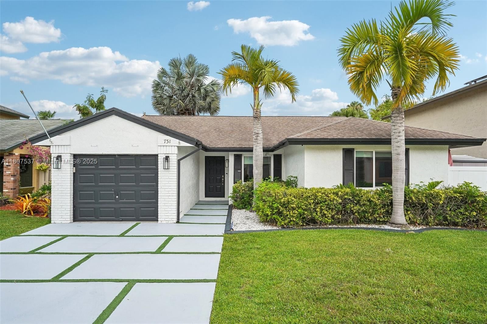 Real estate property located at 731 Briarwood Ter, Broward, Shenandoah Section Four, Davie, FL