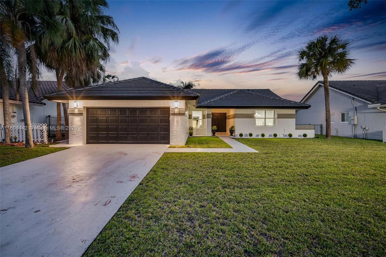 Real estate property located at 604 163rd Ave, Broward, Westfork 1 Plat, Pembroke Pines, FL