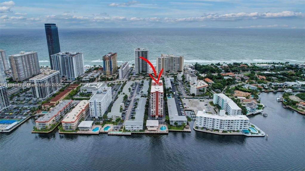 Real estate property located at 3161 OCEAN DR #607, Broward, Clifton Condo, Hallandale Beach, FL