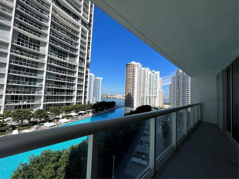 Real estate property located at 495 Brickell Ave #1710, Miami-dade, Icon Brickell No Two, Miami, FL