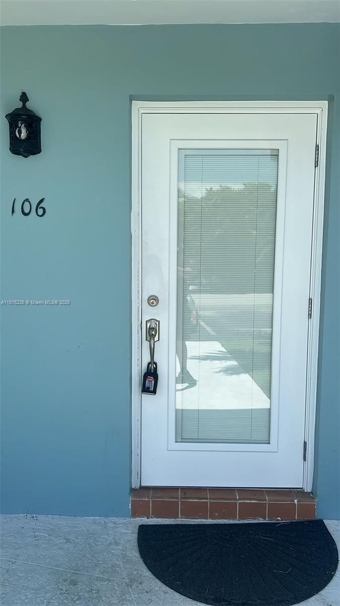 Real estate property located at 1100 Pine Dr #106, Broward, Pine Drive Manor Condo, Pompano Beach, FL