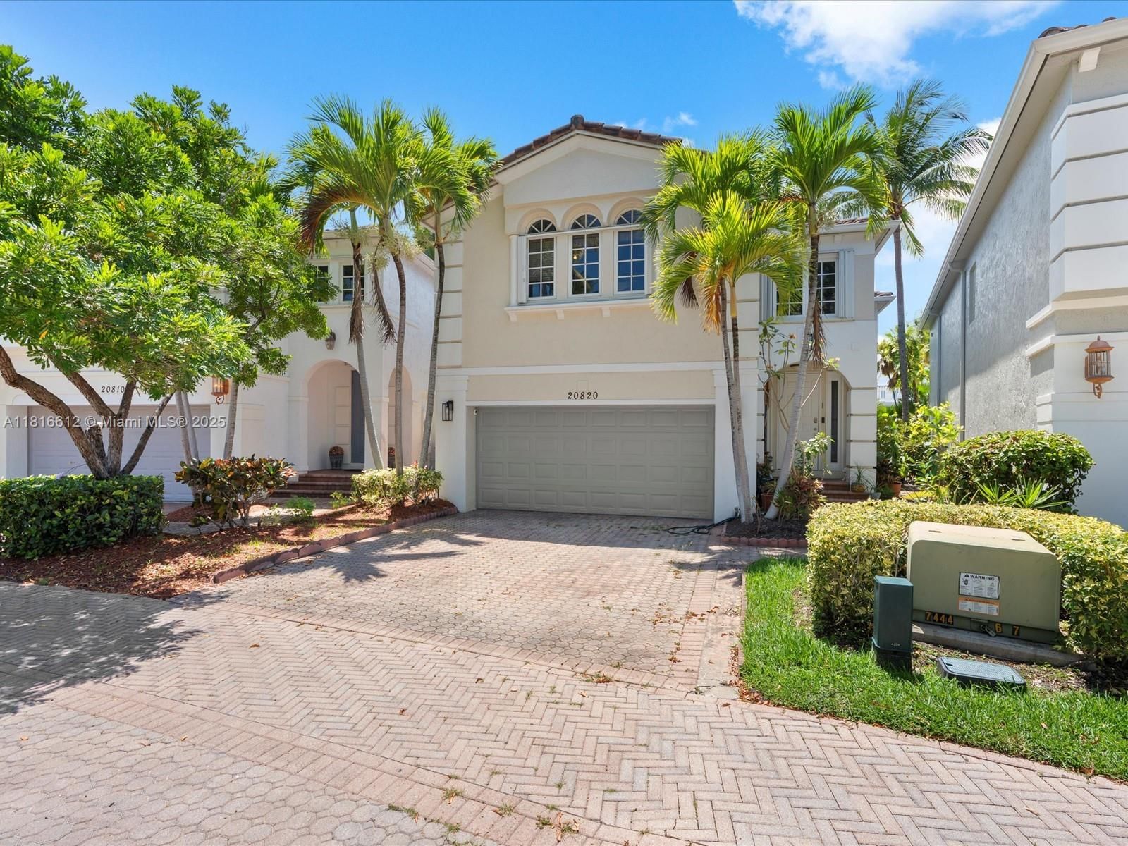 Real estate property located at 20820 30th Pl, Miami-dade, Aventura Lakes Phase 1, Aventura, FL