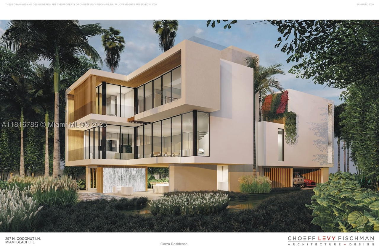 Real estate property located at 297 Coconut Ln, Miami-dade, Riviera 1st & 2nd Addn Am, Miami Beach, FL