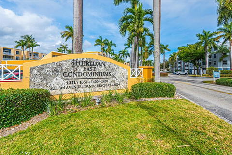 Real estate property located at 1450 3rd Ave #209, Broward, Sheridan East Condo Bldg, Dania Beach, FL