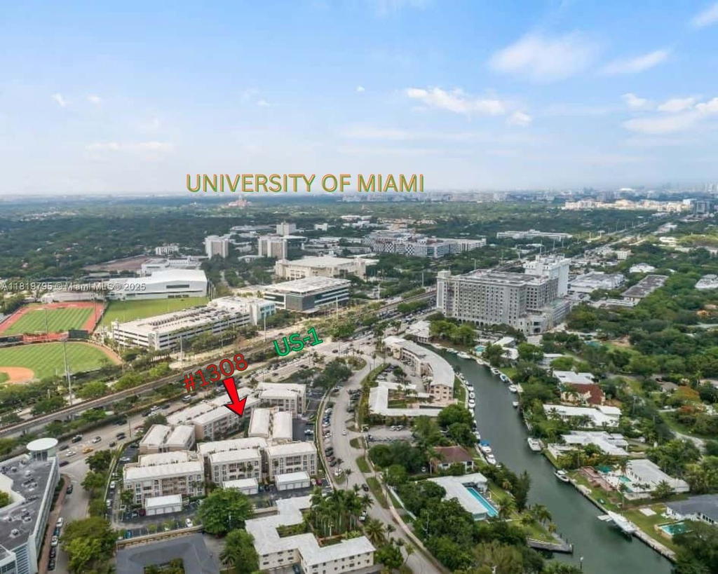 Real estate property located at 1280 Alhambra Cir #1308, Miami-dade, University Inn Condo, Coral Gables, FL