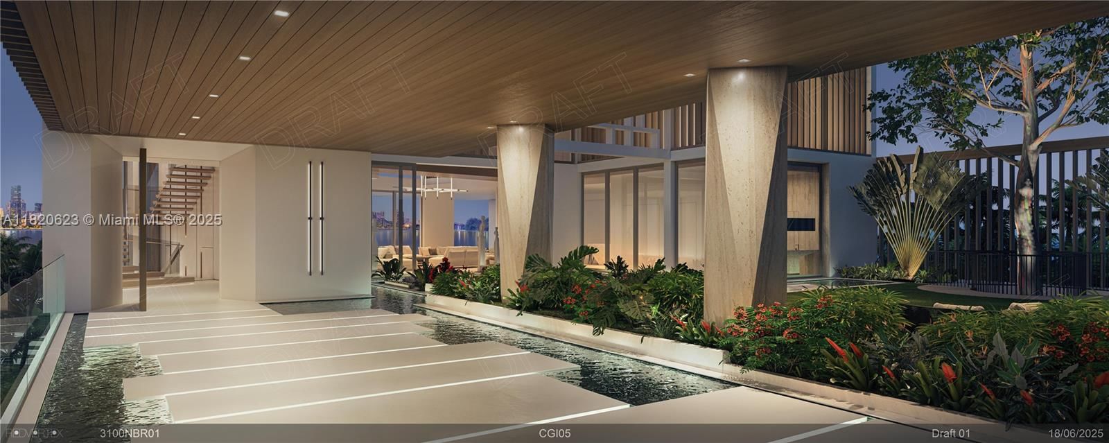 Real estate property located at 3100 Bay Rd, Miami-dade, Amd Plat Of Sunset Lake S, Miami Beach, FL