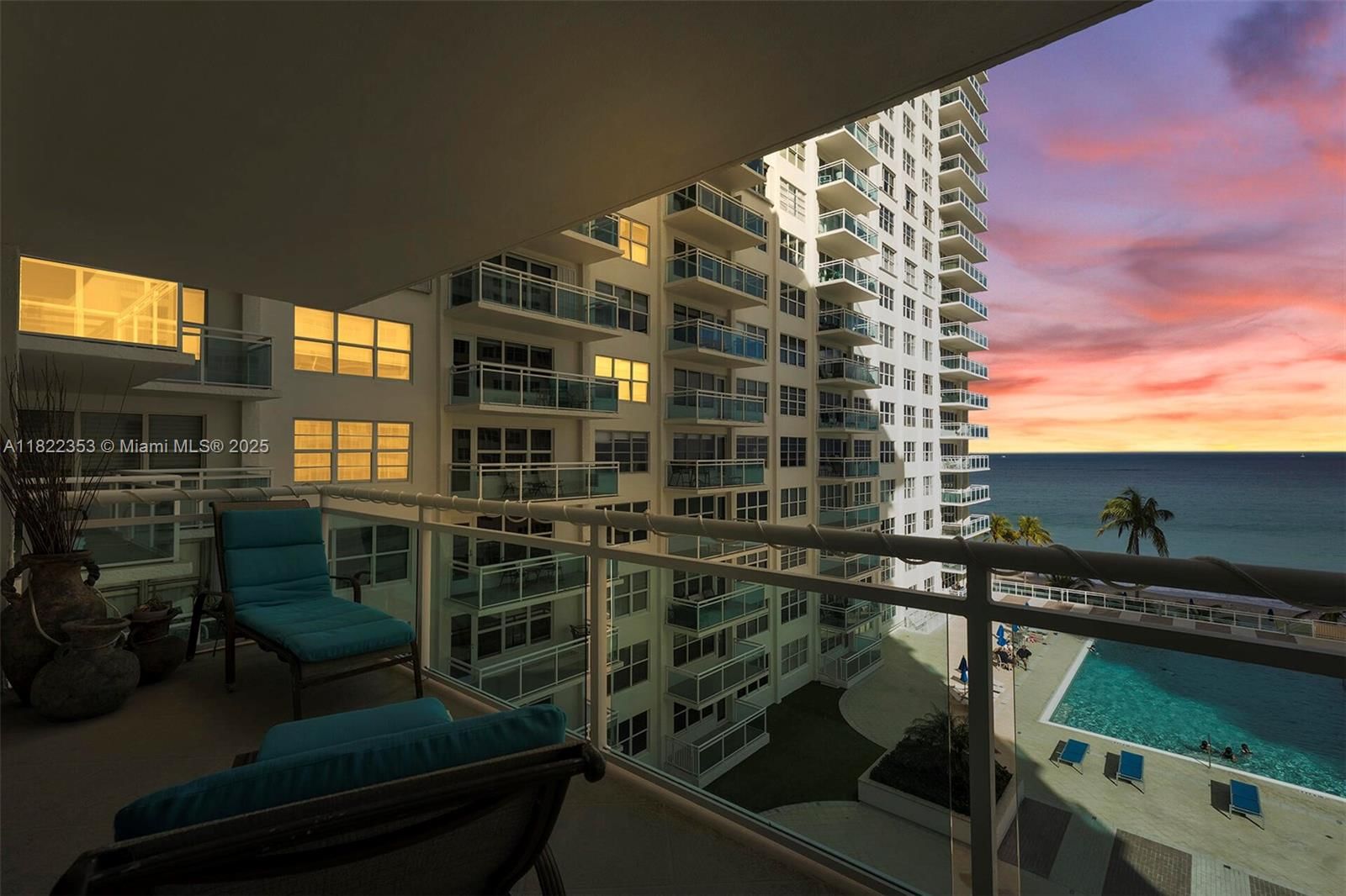 Real estate property located at 3900 Galt Ocean Dr #506, Broward, Playa Del Mar Condo, Fort Lauderdale, FL