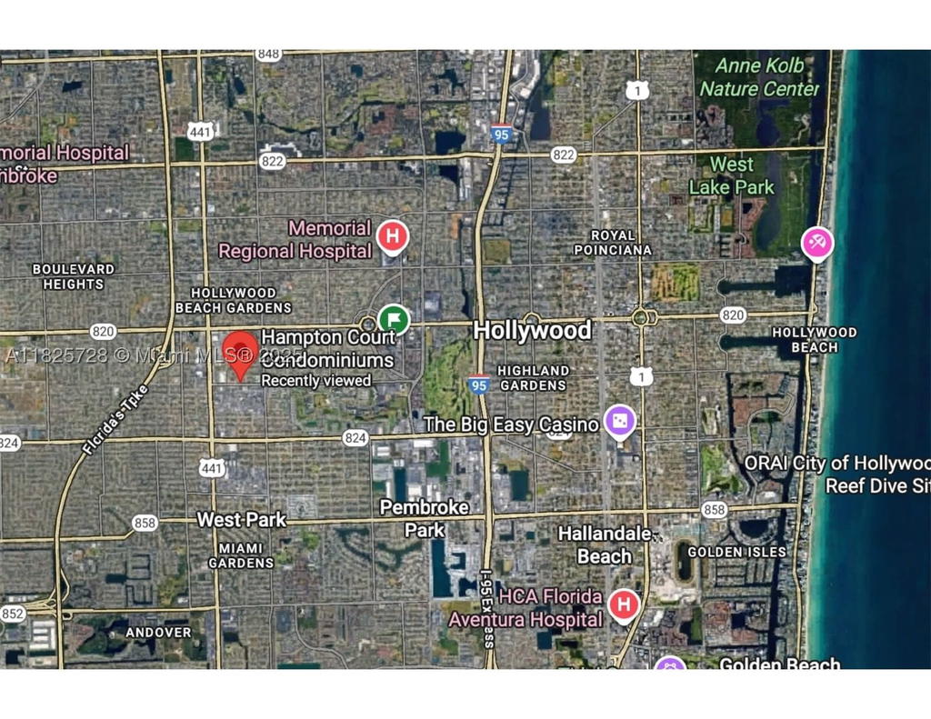 Real estate property located at 5995 Washington St #233, Broward, Hampton Court Condo, Hollywood, FL