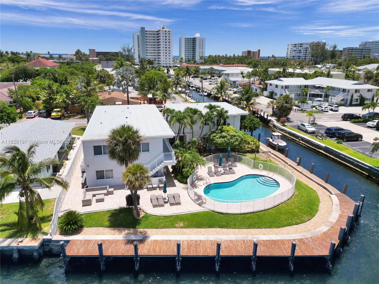 Real estate property located at 1705 Riverside Dr #1, Broward, Acqua Camino Condo, Pompano Beach, FL