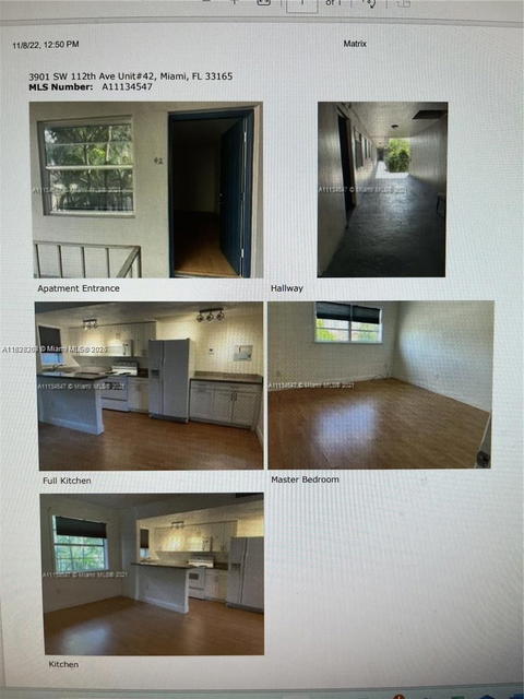 Real estate property located at 3901 112th Ave #42, Miami-dade, Villas Of West Bird Condo, Miami, FL