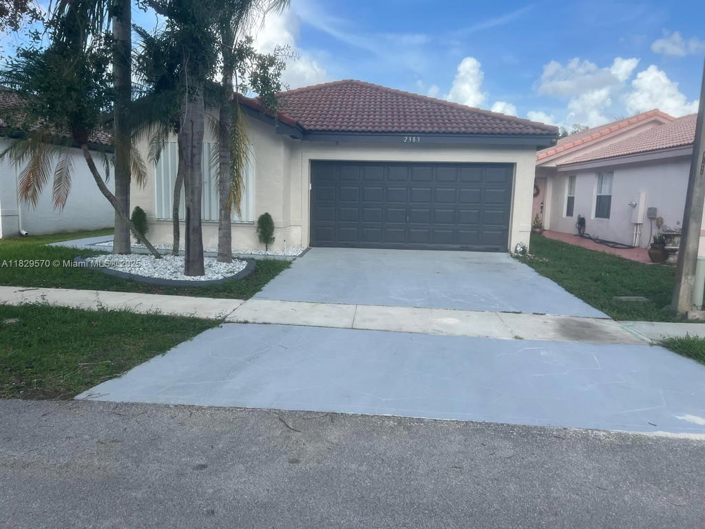 Real estate property located at 2383 177th Ter, Broward, Silver Lakes Phase Iii, Miramar, FL