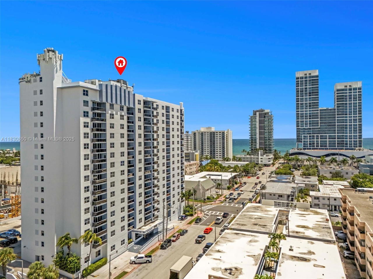 Real estate property located at 401 69th St #308, Miami-dade, 401 Blu Of North Beach Co, Miami Beach, FL