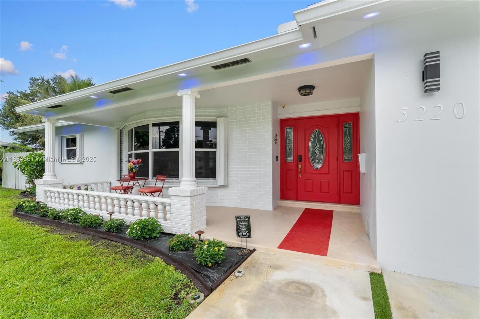 Real estate property located at 5220 6th St, Broward, Plantation Park Seventh A, Plantation, FL