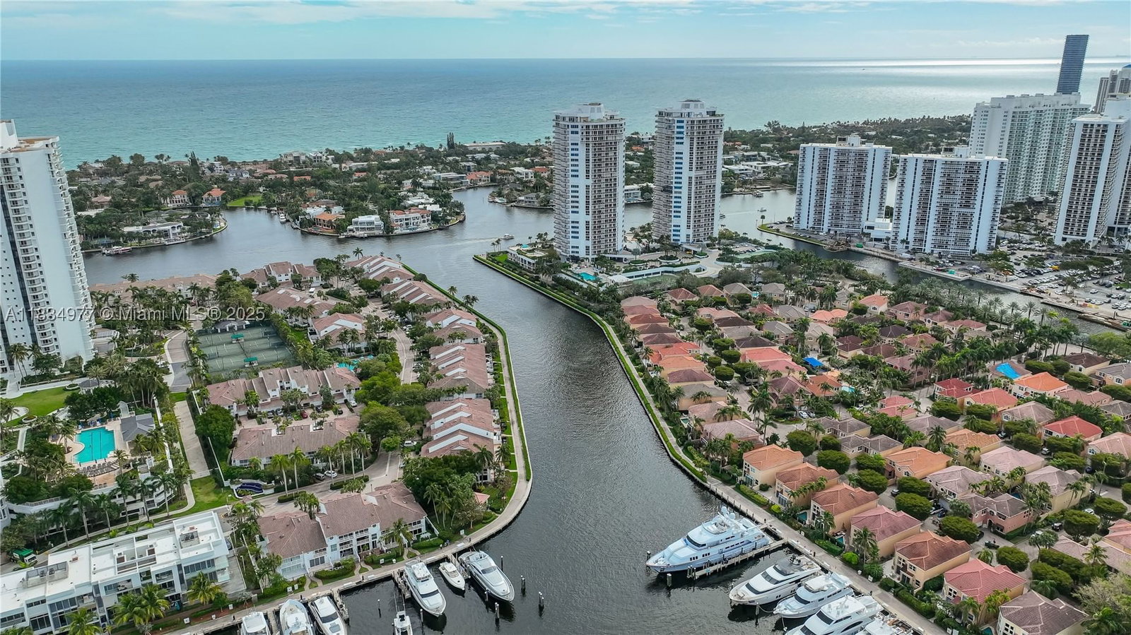 Real estate property located at 3601 NE 207th St, Slip E60, Miami-dade, Waterways Marina Condo, Aventura, FL