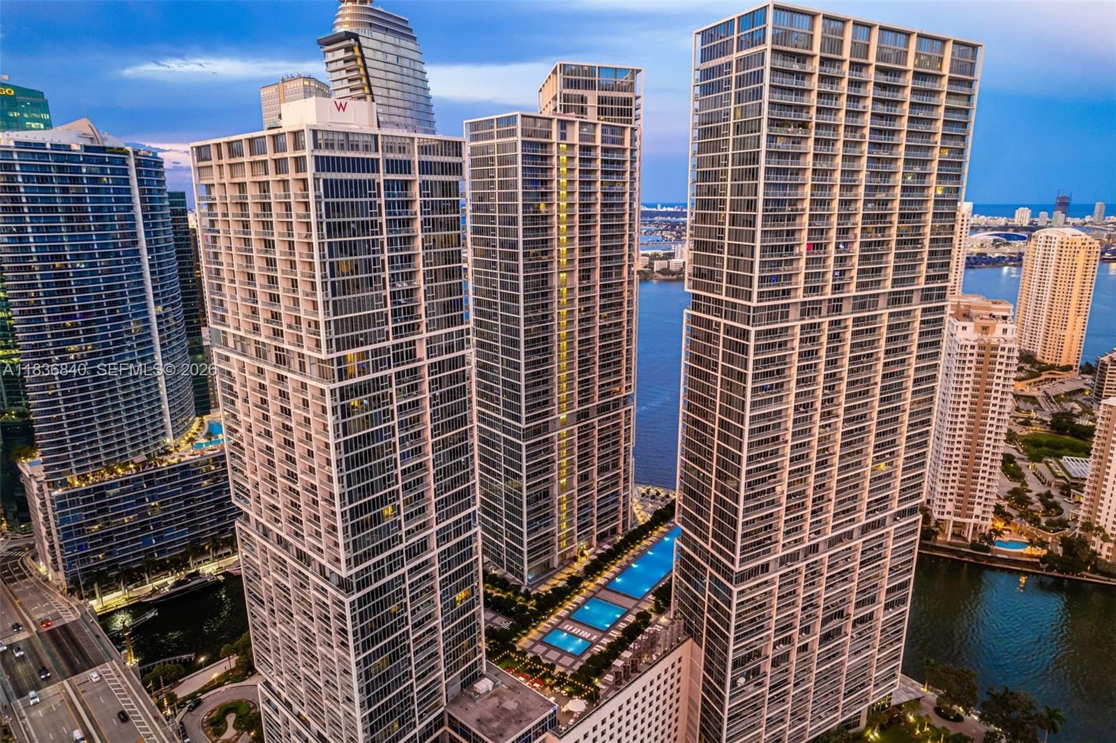 Real estate property located at 495 Brickell Ave #1022, Miami-dade, Icon Brickell No Two, Miami, FL