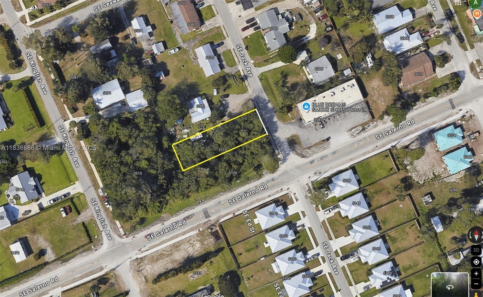 Real estate property located at 5110 Jack Ave, Martin, Port Salerno, Stuart, FL