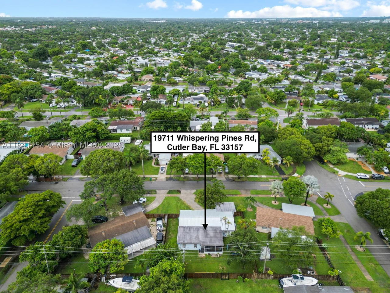 Real estate property located at 19711 Whispering Pines Rd, Miami-dade, Whispering Pines Est Sec, Cutler Bay, FL
