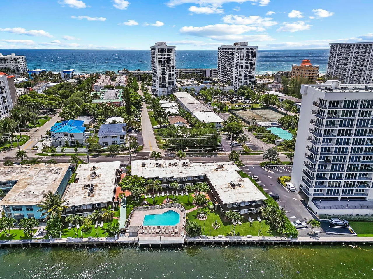 Real estate property located at 555 Riverside Dr #4, Broward, N/a, Pompano Beach, FL