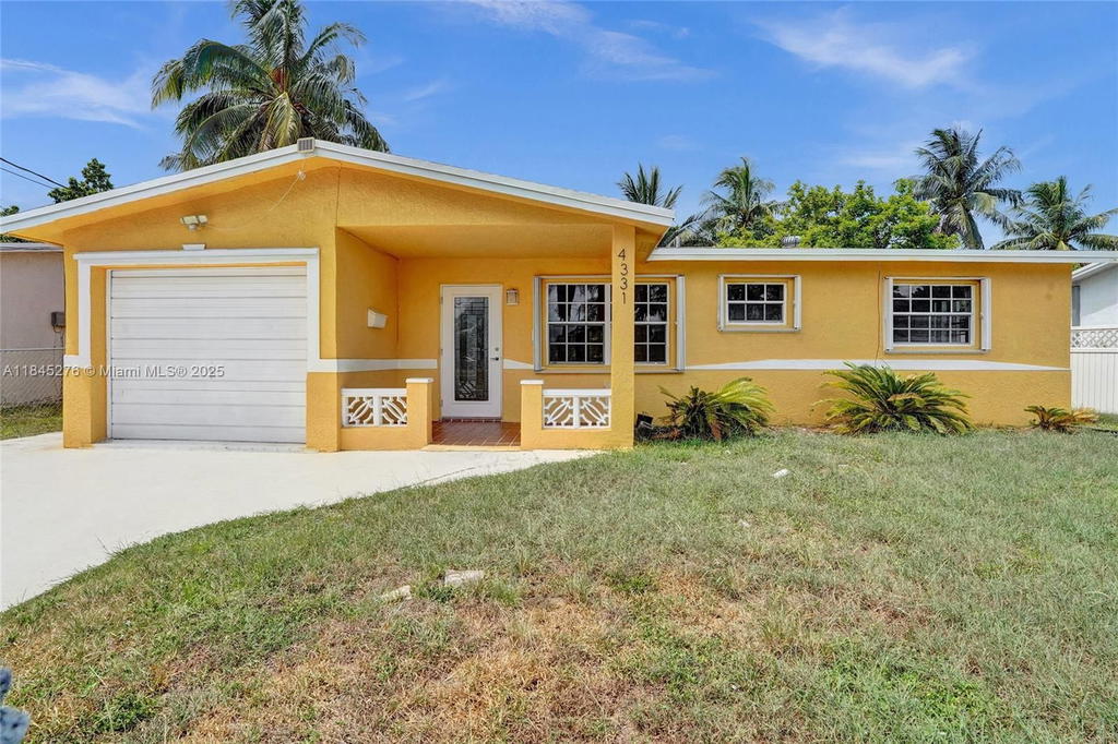 Real estate property located at 4331 27th St, Broward, Forward Sub No 1, Lauderhill, FL